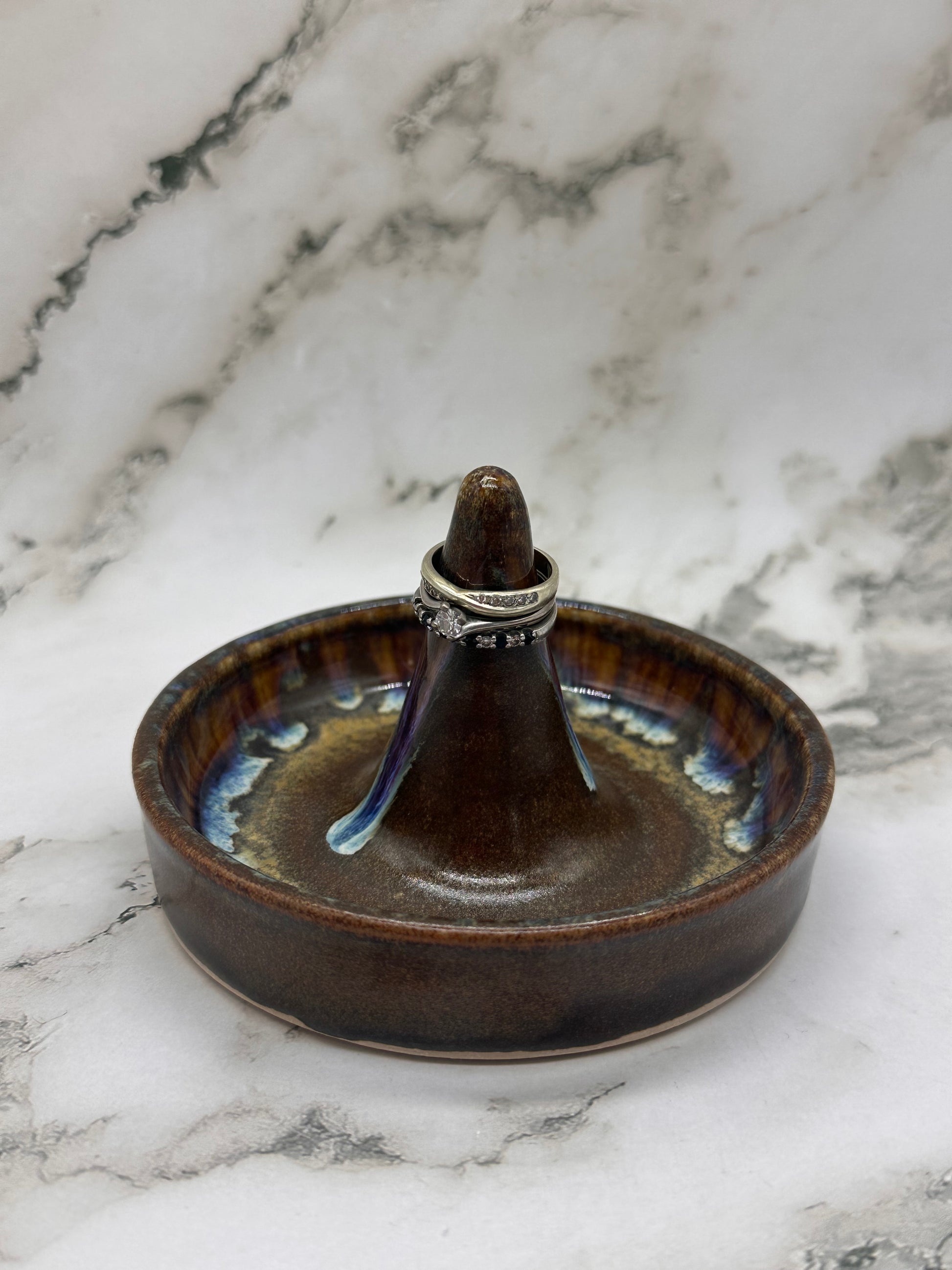 Bronze jewellery dish