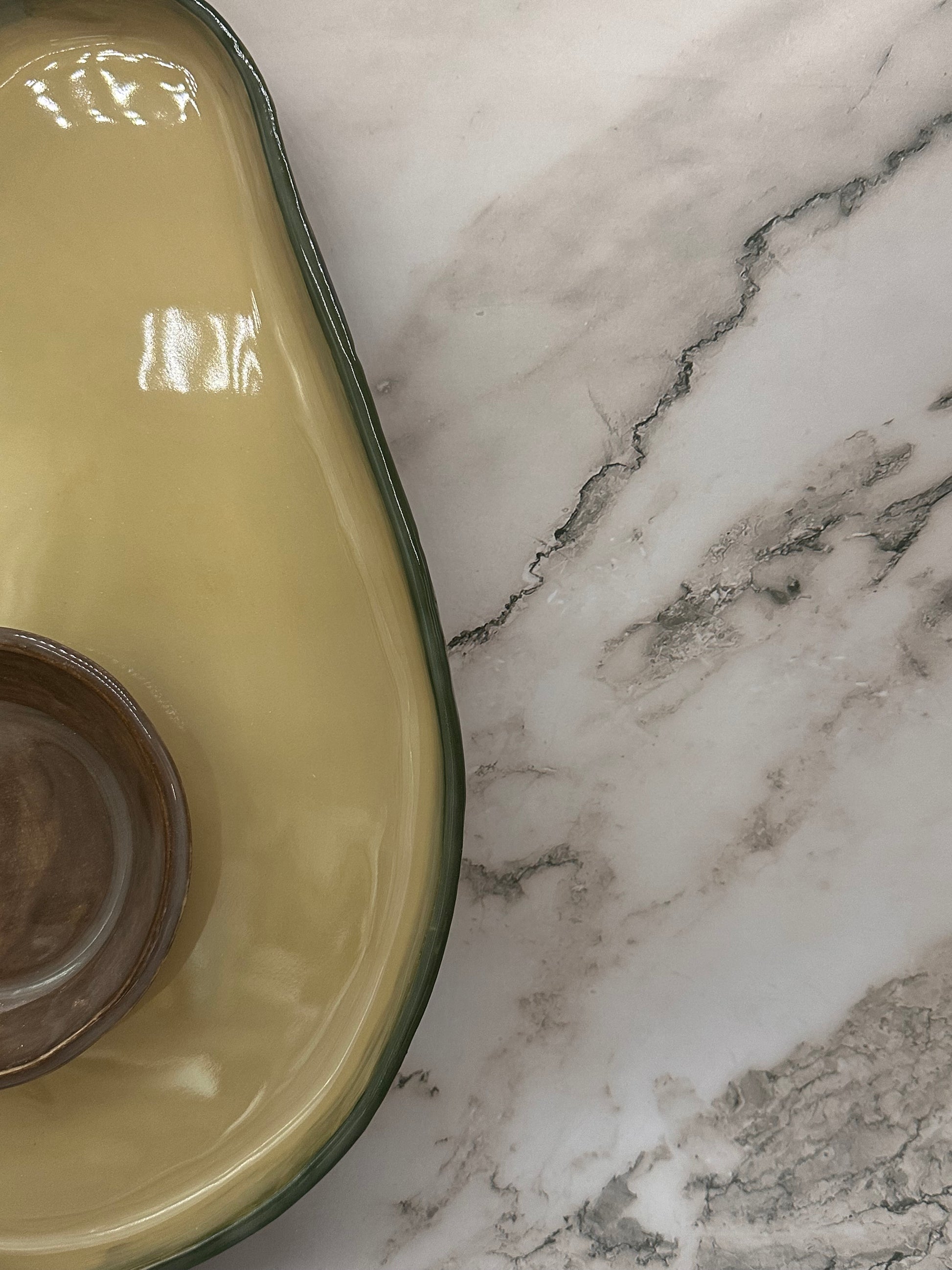 Avocado chip and dip