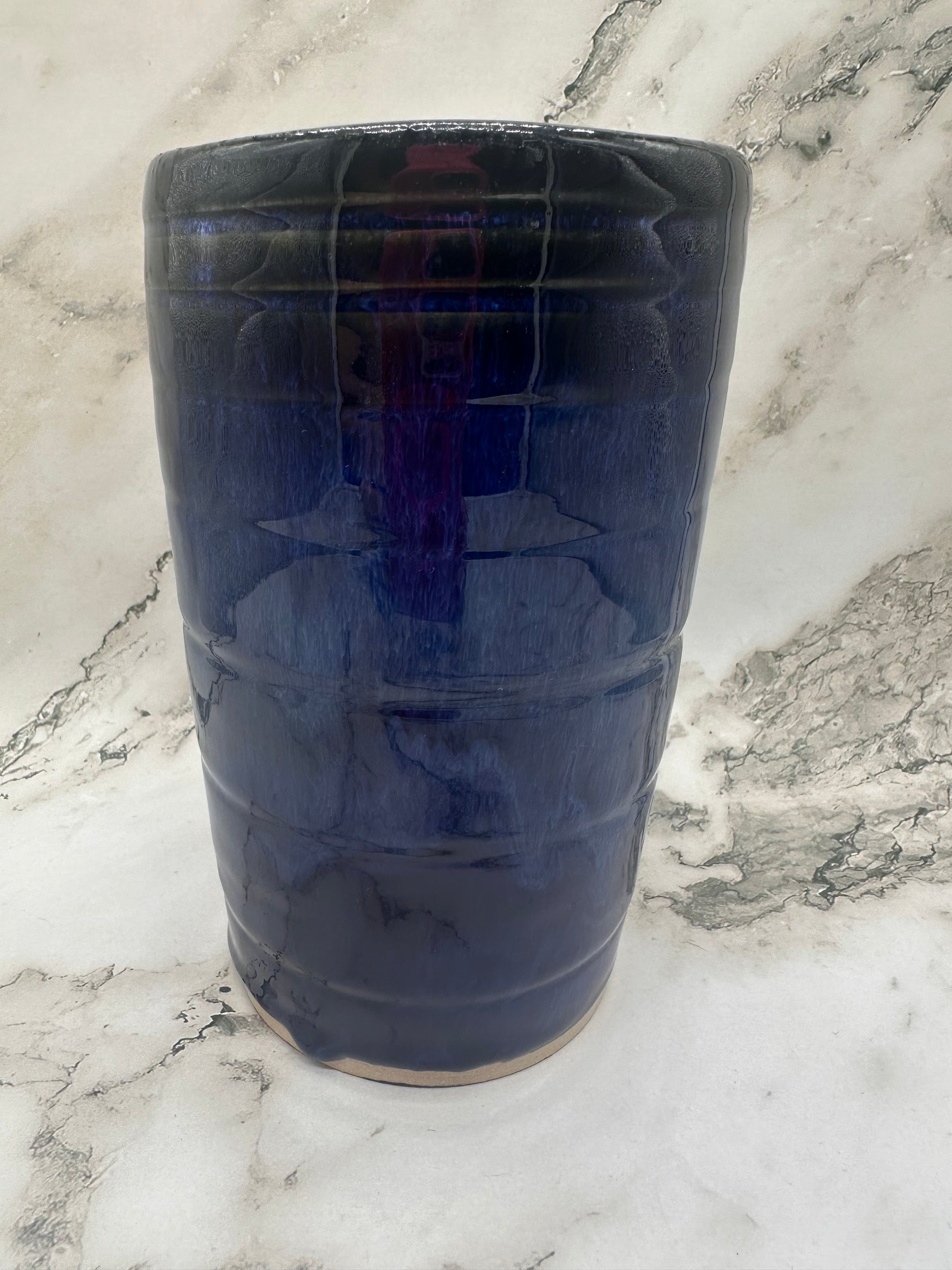 Blue vessel