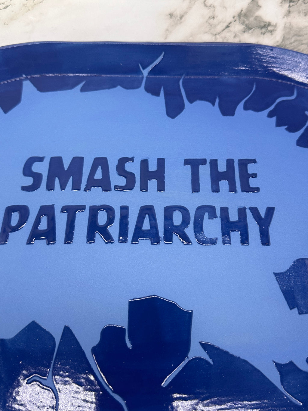‘Smash the Patriarchy’ serving platter