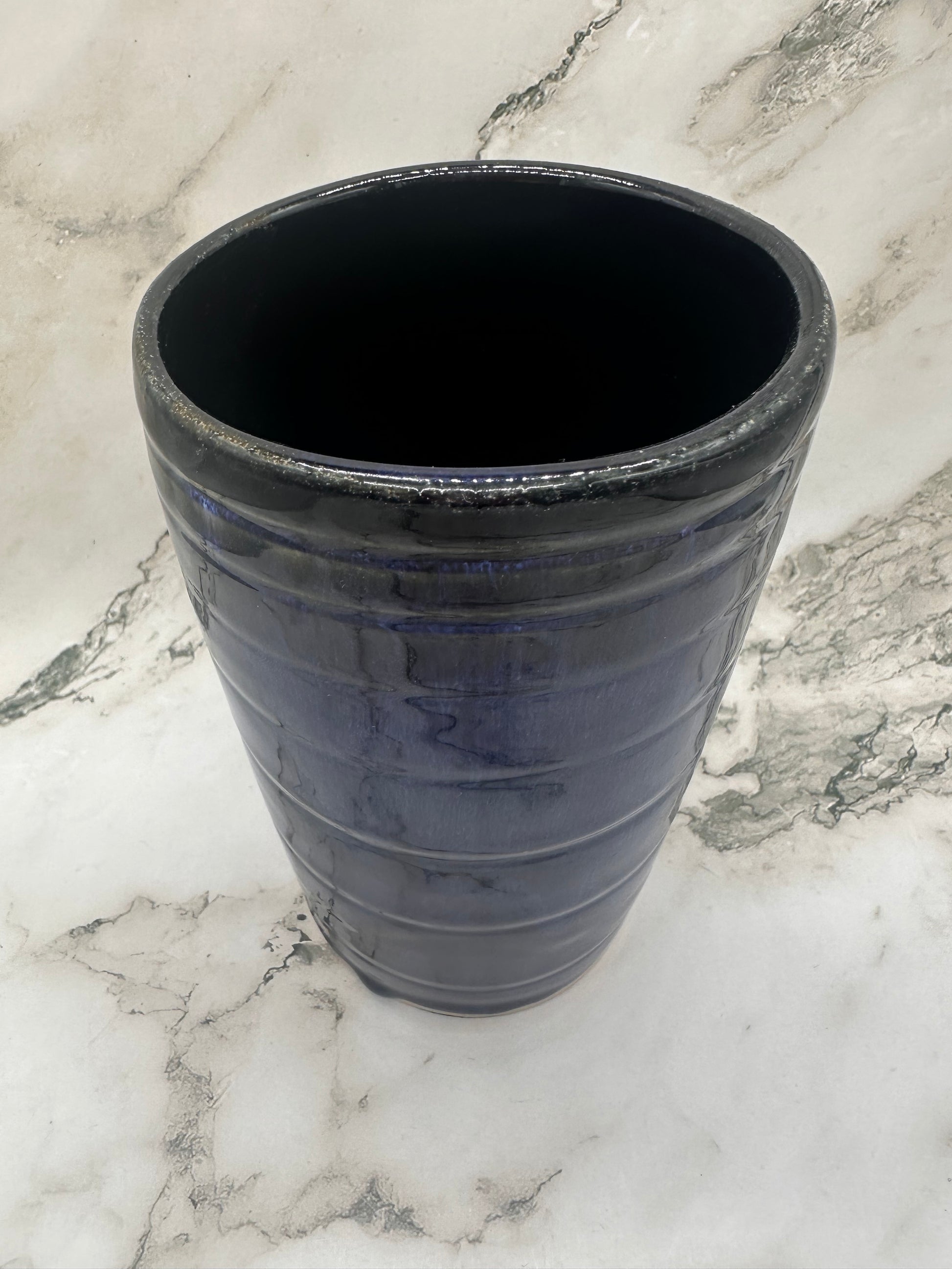 Blue vessel