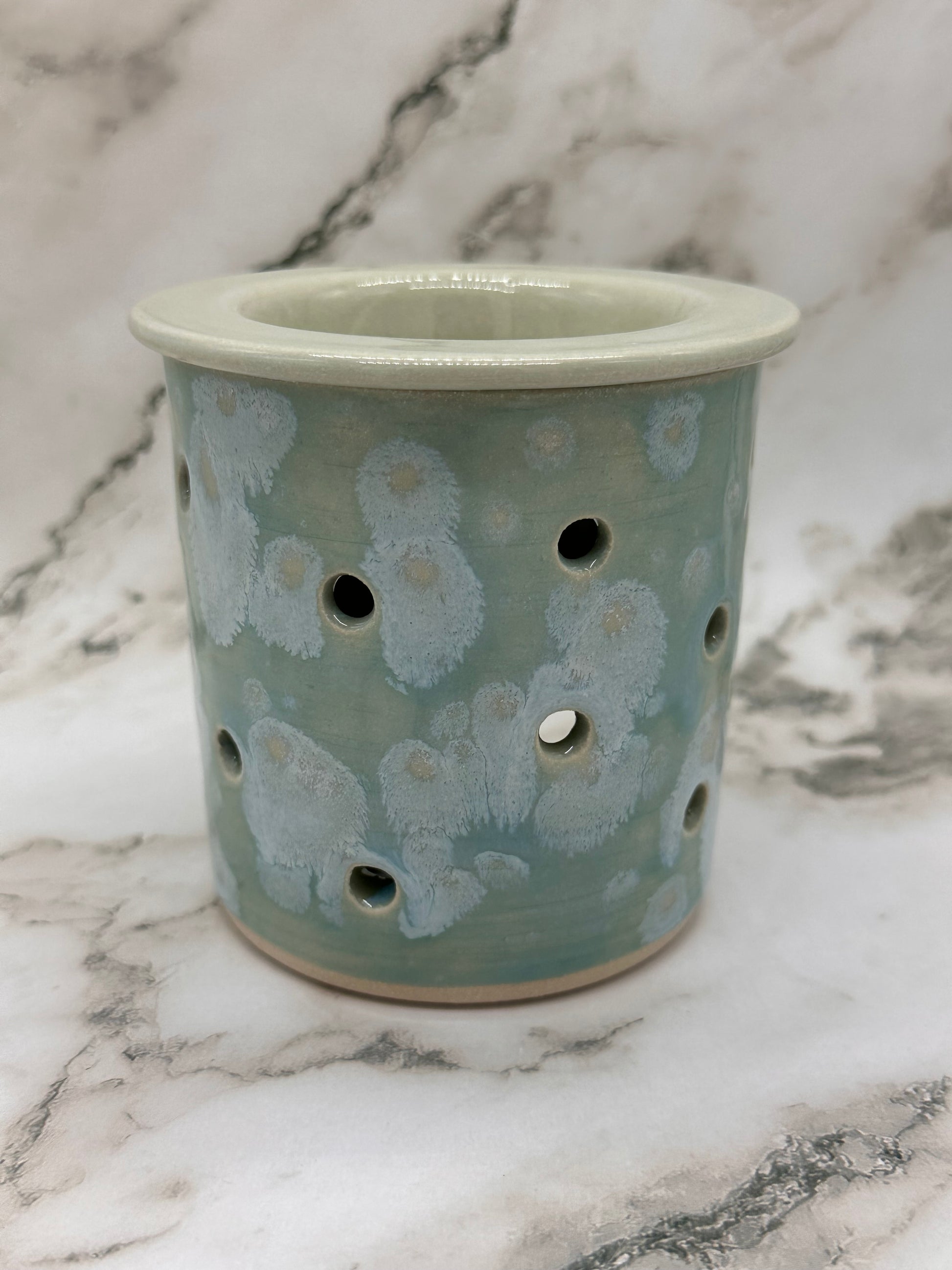 Wax Melt Burner - Celadon Bloom