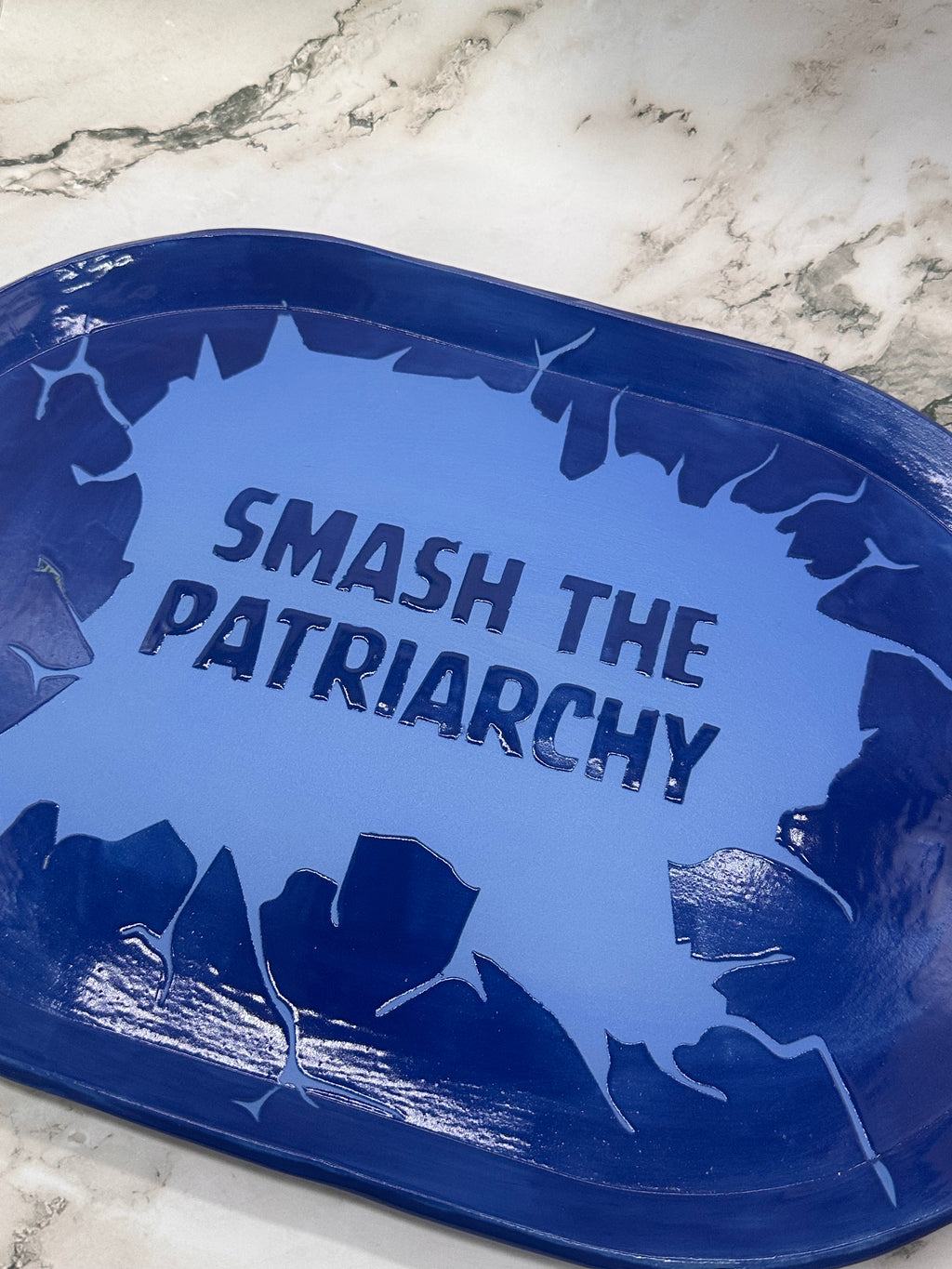‘Smash the Patriarchy’ serving platter