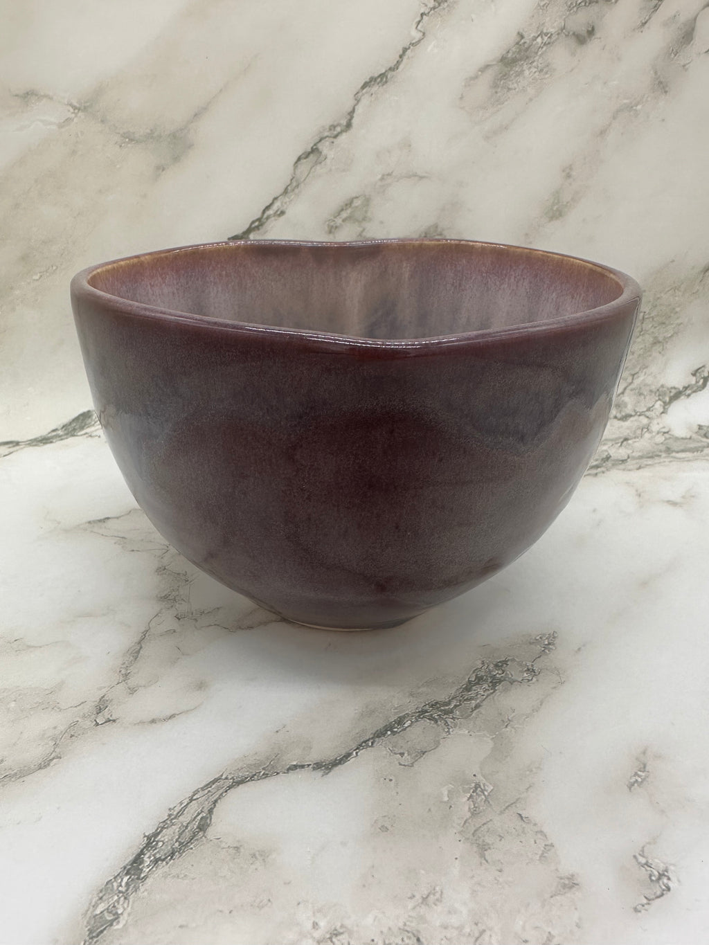 Purple heart rim bowl