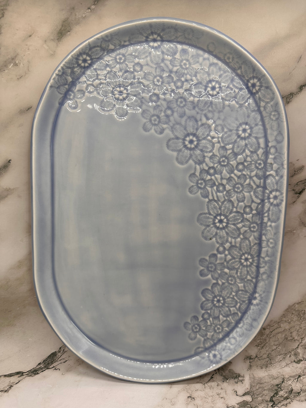 Textured Serving Platter